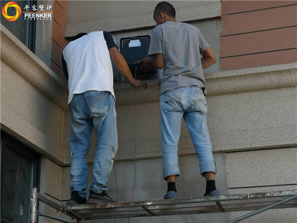 平客壁爐蘇州十里江南別墅丹麥Aduro A15真火壁爐安裝.jpg