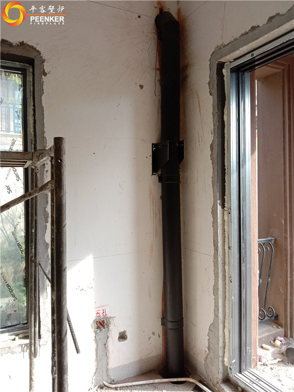 天津綠洲灣8號別墅加拿大Regency壁爐安裝裝.jpg
