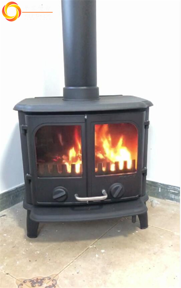 鞍山自建房丹麥morso 2110真火壁爐安裝.jpg