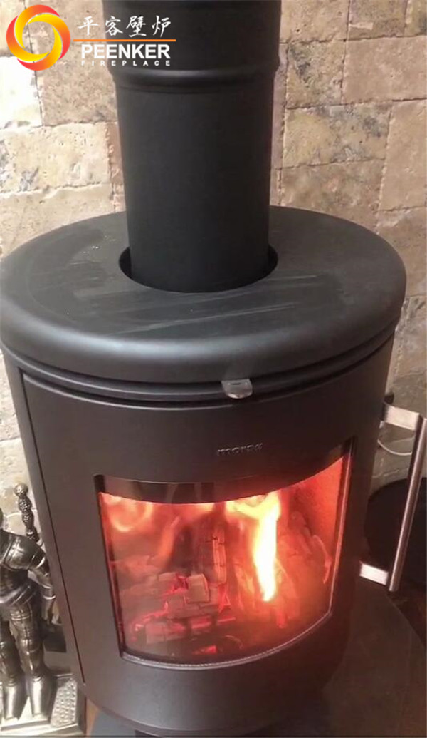 浙江嘉興別墅丹麥morso6848獨立式火爐安裝.jpg