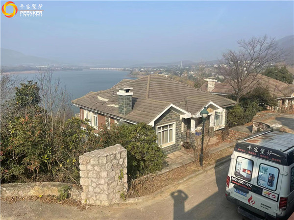 鎮江邊城別墅丹麥morso 2110獨立火爐安裝.jpg