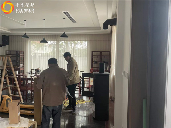 寧波象山瀛海別墅丹麥壁爐Morso 8893安裝.jpg