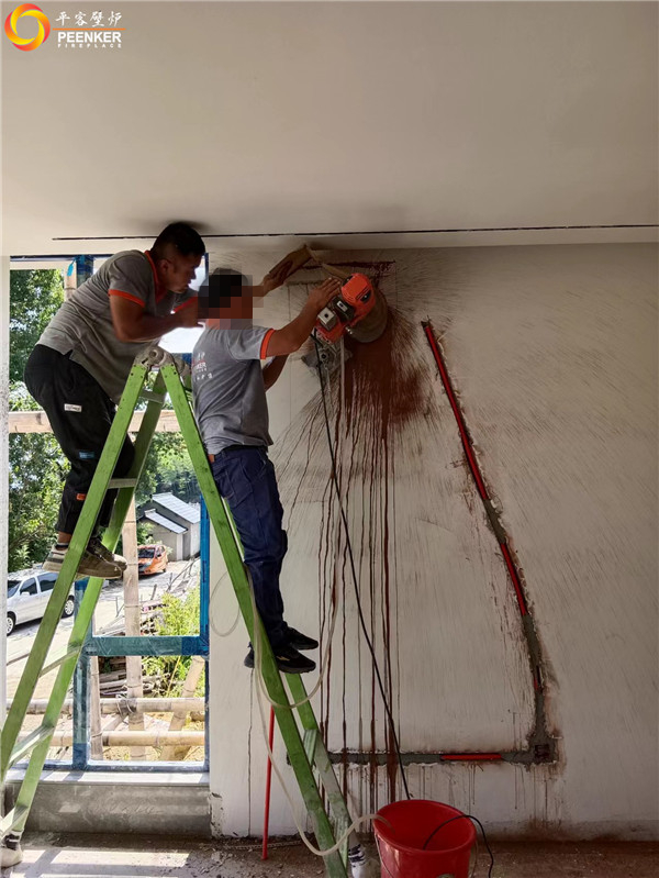 杭州桐廬自建別墅丹麥火爐Aduro A15安裝.jpg 杭州桐廬自建別墅丹麥火爐Aduro A15安裝.jpg