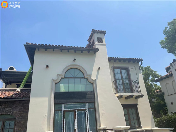 上海松江區別墅丹麥Morso 6848獨立火爐安裝.jpg