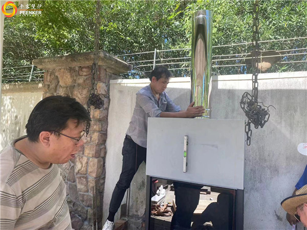 平客壁爐上海中房?森林別墅丹麥壁爐Morso S101-12安裝.jpg