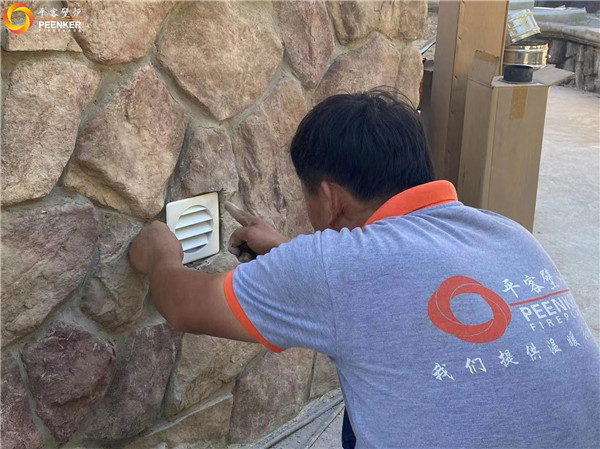 平客壁爐上海中房?森林別墅丹麥壁爐Morso S101-12安裝.jpg