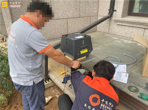 南京美林墅別墅丹麥鑄鐵火爐Morso 3640安裝.jpg