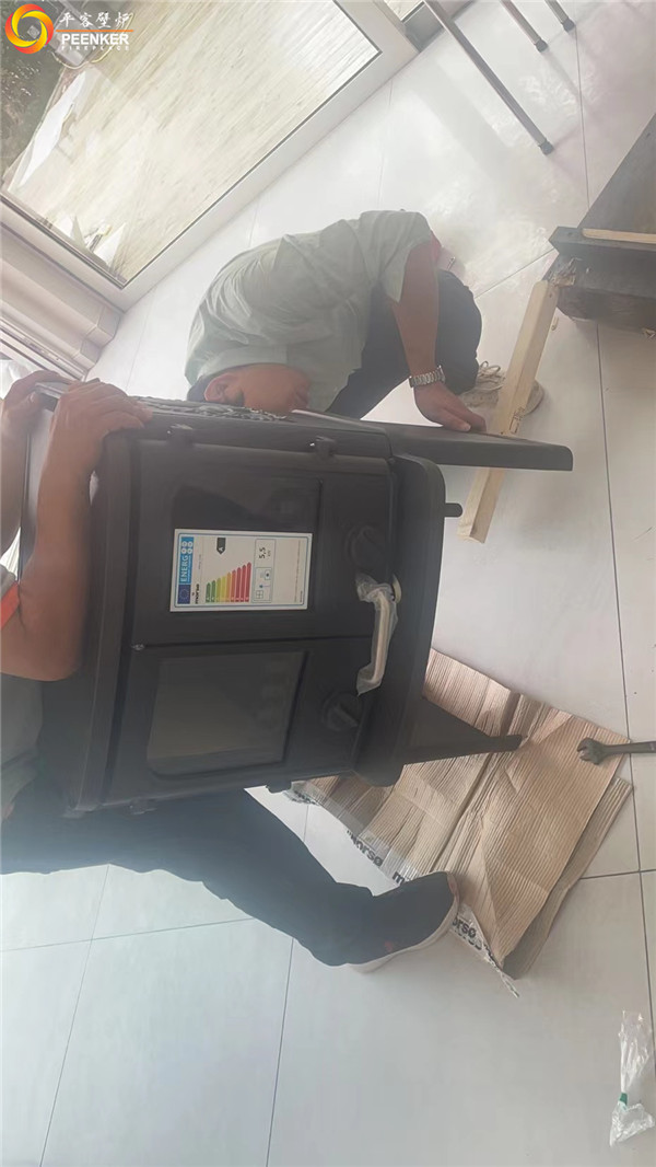 上海別墅丹麥鑄鐵火爐Morso 2140安裝.jpg