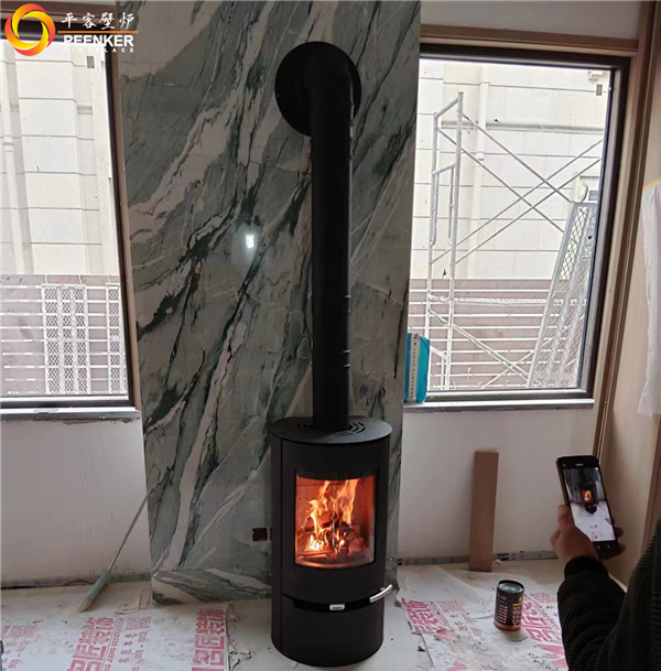 合肥御湖莊園別墅丹麥壁爐Aduro A9.1安裝.jpg