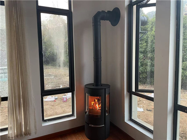 杭州九龍山莊丹麥Aduro獨(dú)立式火爐A17安裝.jpg