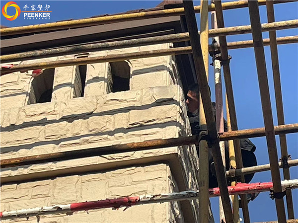 上海中華園別墅丹麥Morso S101-12嵌入式壁爐安裝.jpg