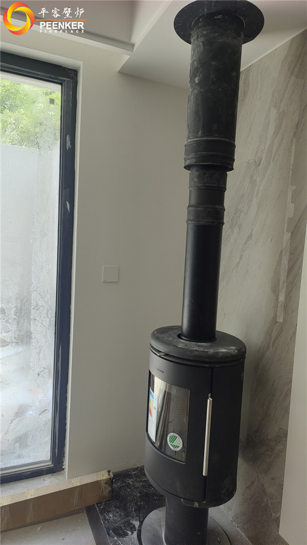 蘇州蘇和雅集別墅丹麥進口壁爐Morso 6848安裝.jpg