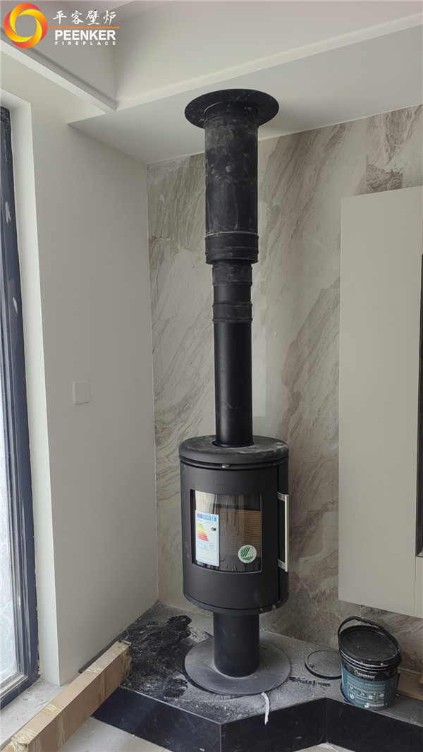蘇州蘇和雅集別墅丹麥進口壁爐Morso 6848安裝.jpg