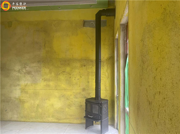 南通啟東市王鮑鎮自建房丹麥morso 2140壁爐安裝.jpg