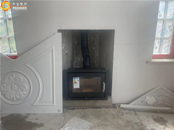 平客壁爐南京綠城玫瑰園別墅進口壁爐丹麥Morso5660安裝.jpg