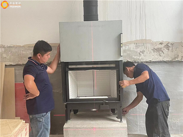 平客壁爐昆山綠地國際家園丹麥進口壁爐Morso S101-12安裝.jpg