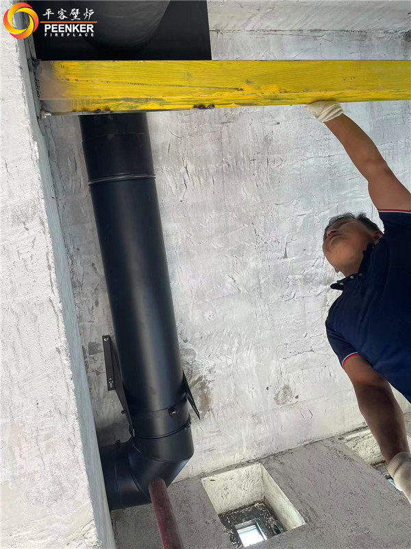 平客壁爐沈陽半島天境法國JC-Zelia 908藝術壁爐安裝.jpg