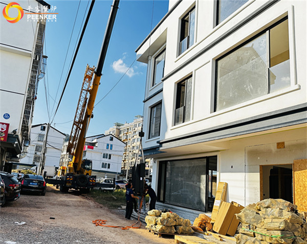 平客壁爐義烏自建別墅法國TOTEM嵌入式壁爐 901安裝.jpg