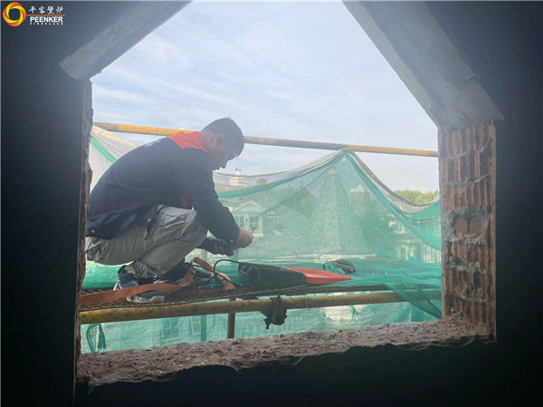 平客壁爐上海東郊花園別墅嵌入式壁爐法國TOTEM F901安裝.jpg