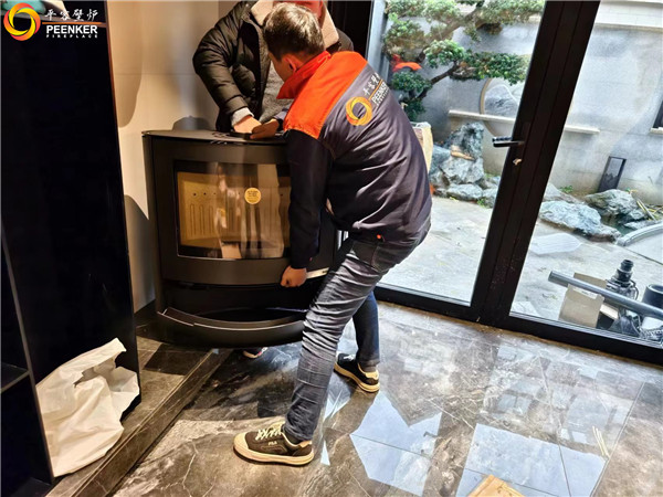 鎮(zhèn)江江山明洲別墅丹麥Aduro A15壁爐安裝.jpg
