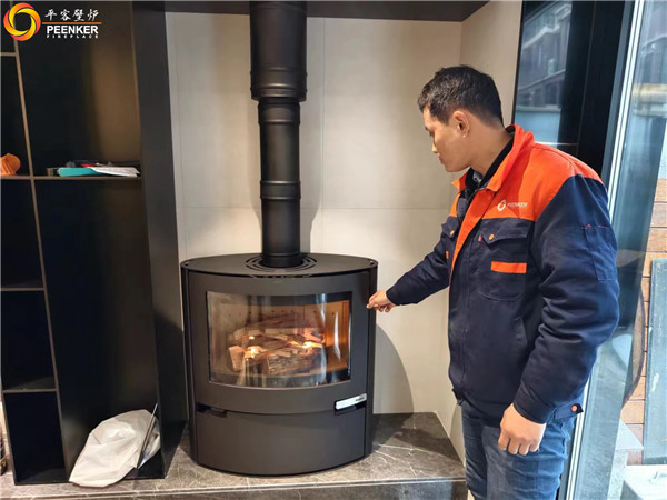 鎮(zhèn)江江山明洲別墅丹麥Aduro A15壁爐安裝.jpg