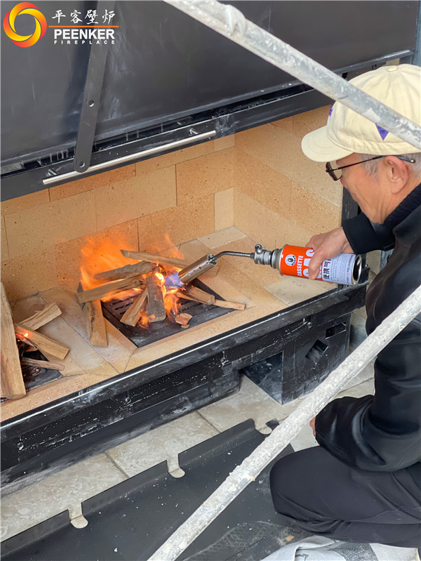 平客壁爐 | 廣西桂林別墅法國TOTEM H1300嵌入壁爐安裝.jpg