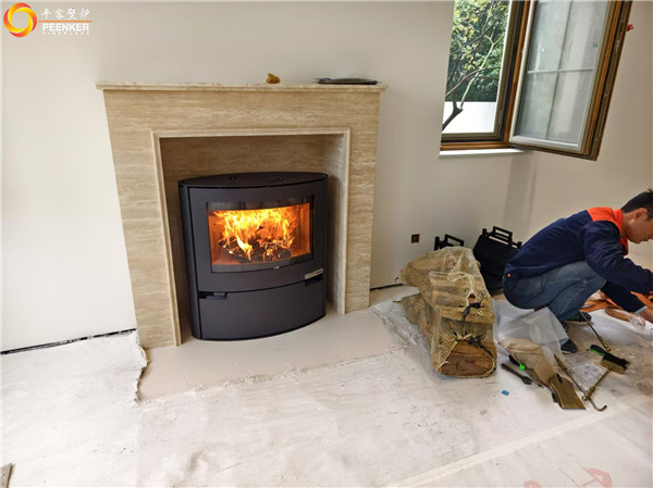 上海攬海國際高爾夫別墅丹麥Aduro A15壁爐安裝.jpg