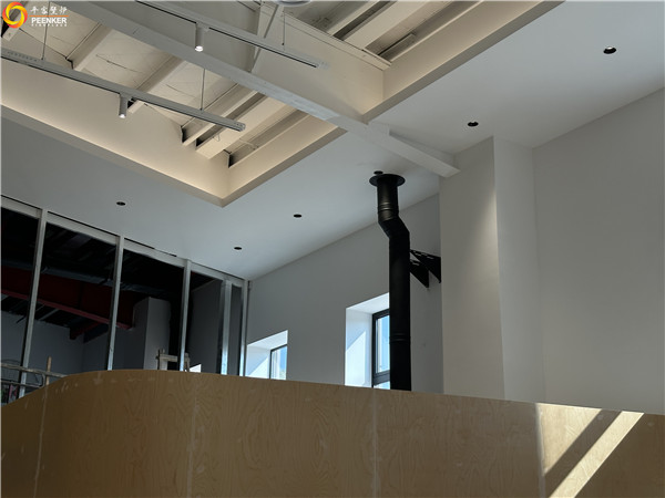 上海青浦別墅丹麥Aduro A17火爐安裝.jpg