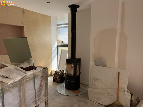 上海青浦別墅丹麥Aduro A17火爐安裝.jpg