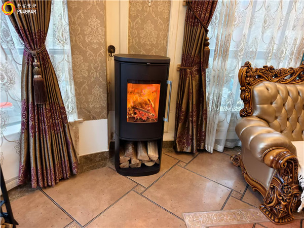 揚州別墅丹麥Morso 8893鑄鐵火爐安裝.jpg