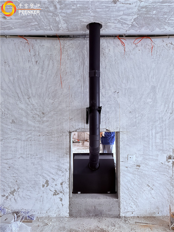 常州美的國賓府丹麥Morso 5660嵌入壁爐安裝.jpg