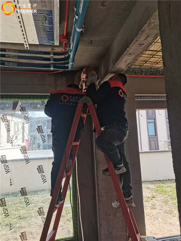 宜興陽羨美廬翰墨軒丹麥Morso S101-11壁爐安裝.jpg