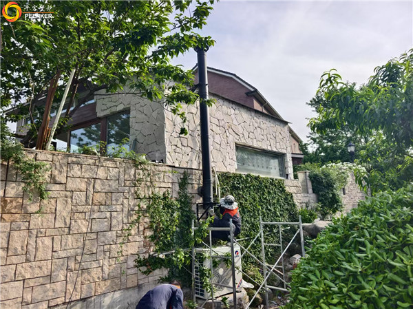 南京佳湖綠島別墅丹麥Morso 2110壁爐安裝.jpg