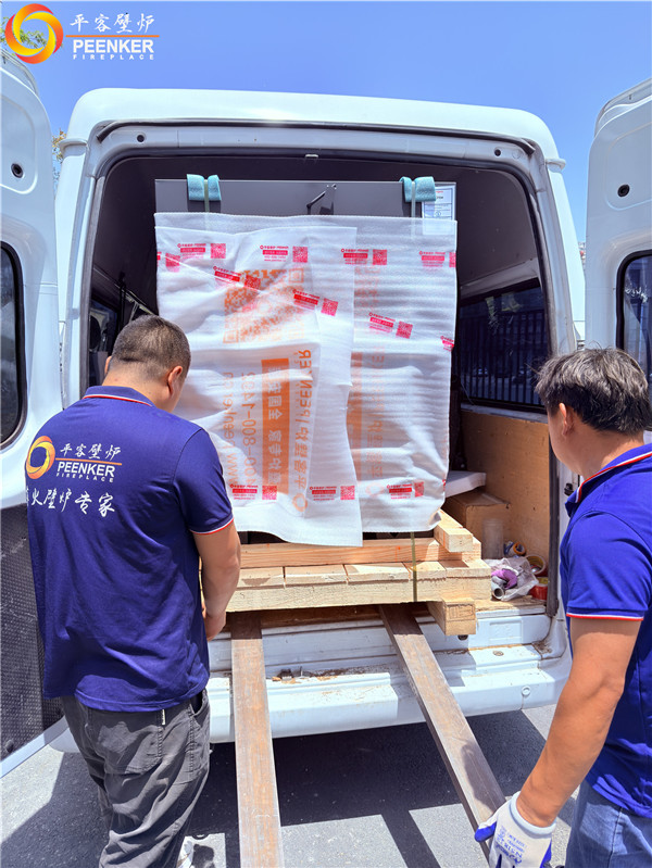 淮南沁園春曉別墅法國TOTEM H901壁爐安裝.jpg