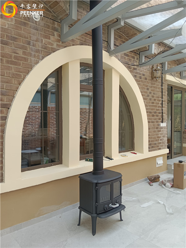 北京順義新新家園丹麥Morso 2110壁爐安裝.jpg