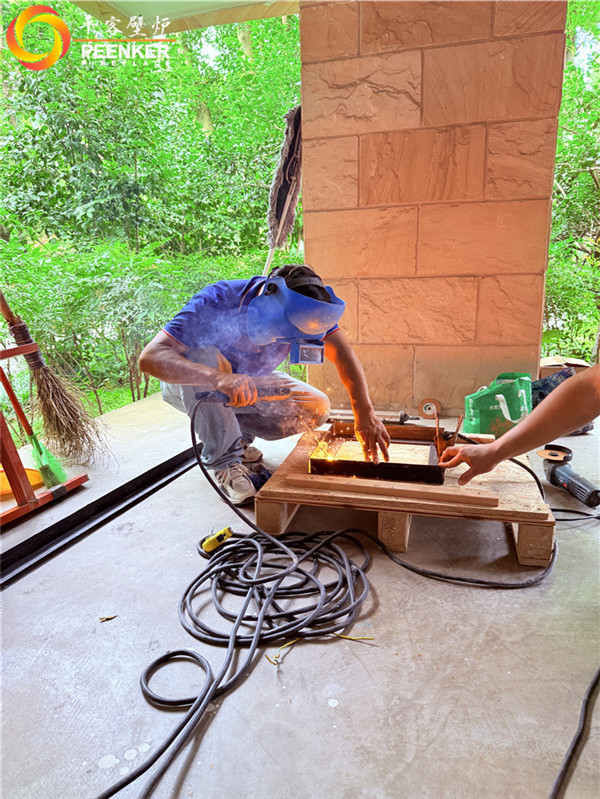 寧波高層一樓丹麥Morso 8893壁爐安裝.jpg