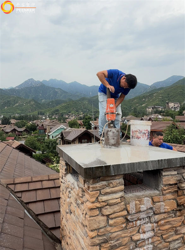 張家口原鄉美麗堅別墅丹麥Morso S101-12壁爐安裝.jpg