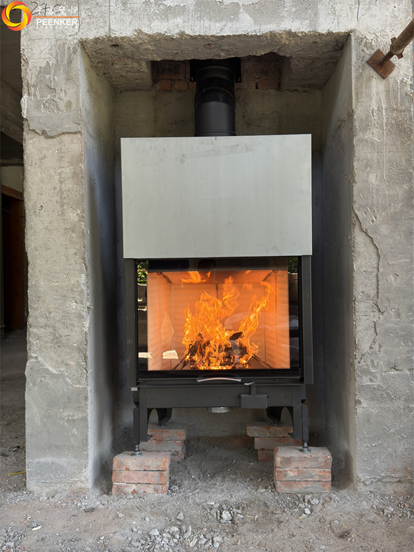 張家口原鄉美麗堅別墅丹麥Morso S101-12壁爐安裝.jpg