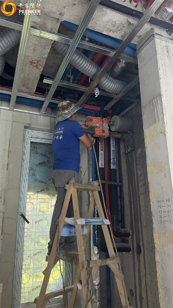 上海院子丹麥Morso S101-12嵌入式壁爐安裝.jpg