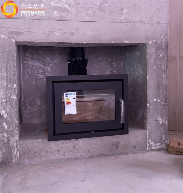 鎮江紫金7號丹麥Morso 5660嵌入壁爐安裝.jpg