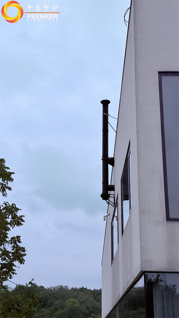 益陽自建別墅丹麥Morso 2140鑄鐵火爐安裝.jpg