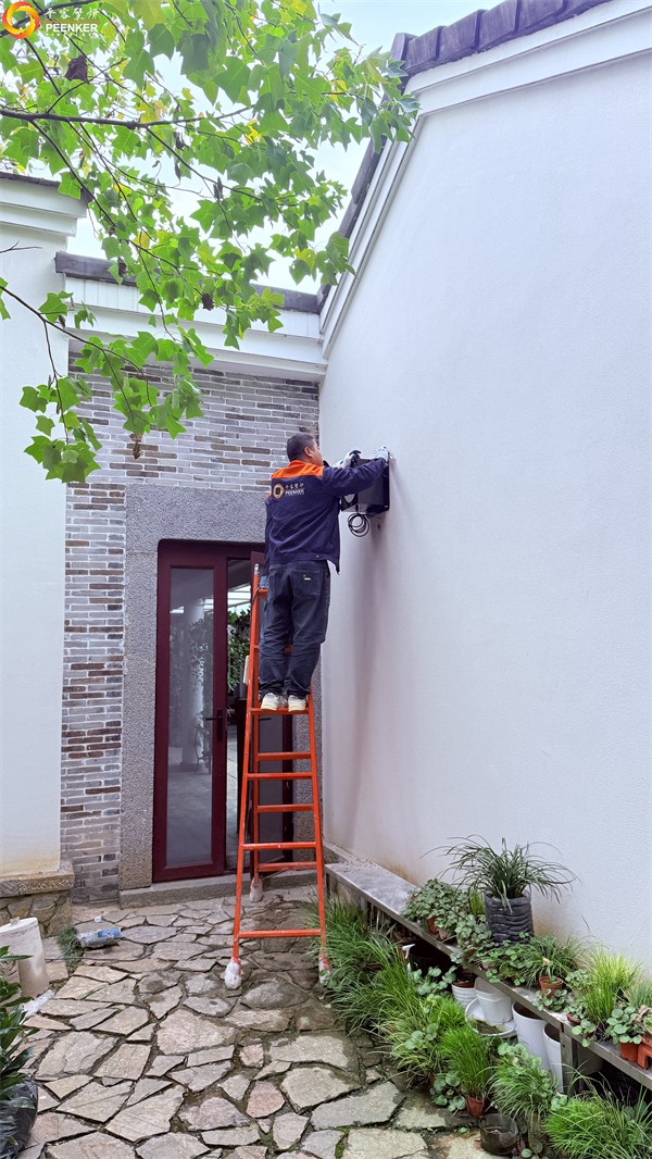 鎮江自建別墅茶室丹麥Morso 3640壁爐安裝.jpg