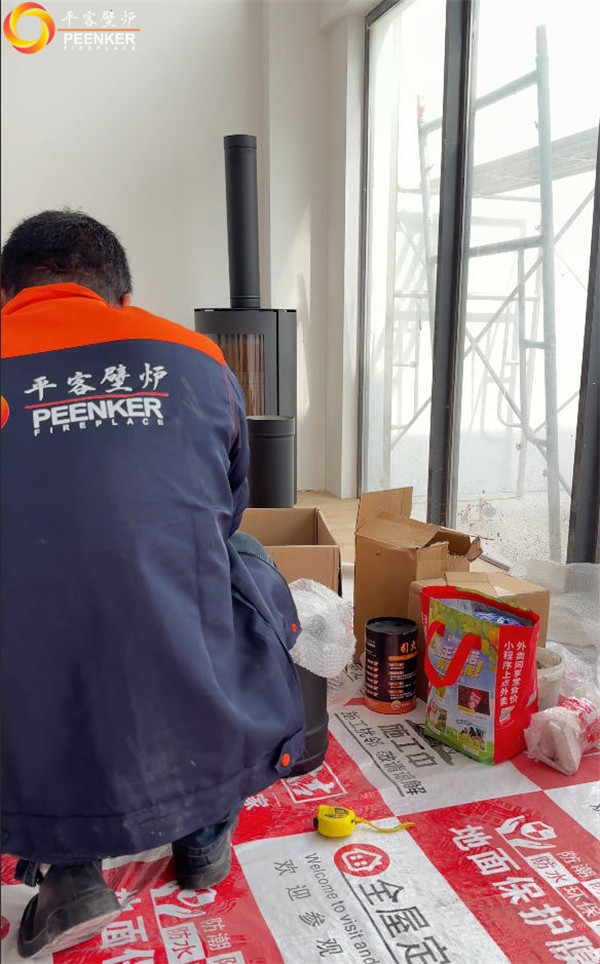 杭州悅望名邸丹麥Aduro 9.1獨立火爐安裝.jpg