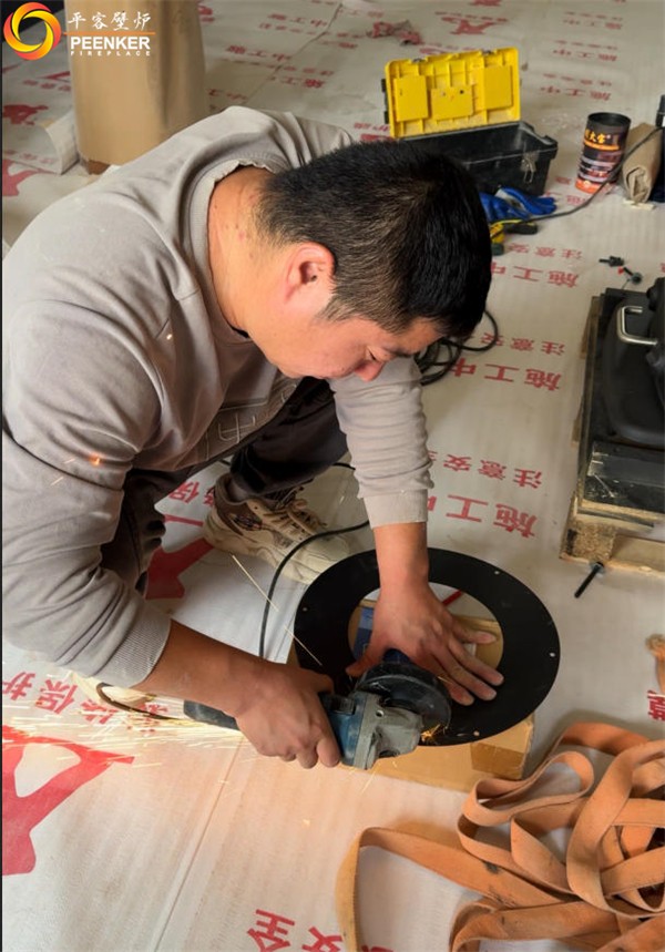 上海徐匯老洋房丹麥Morso 2110火爐安裝.jpg