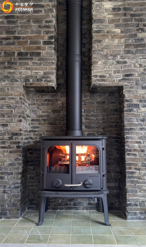 上海徐匯老洋房丹麥Morso 2110火爐安裝.jpg